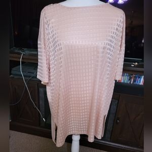 Philosophy size 3X‎ pink blouse